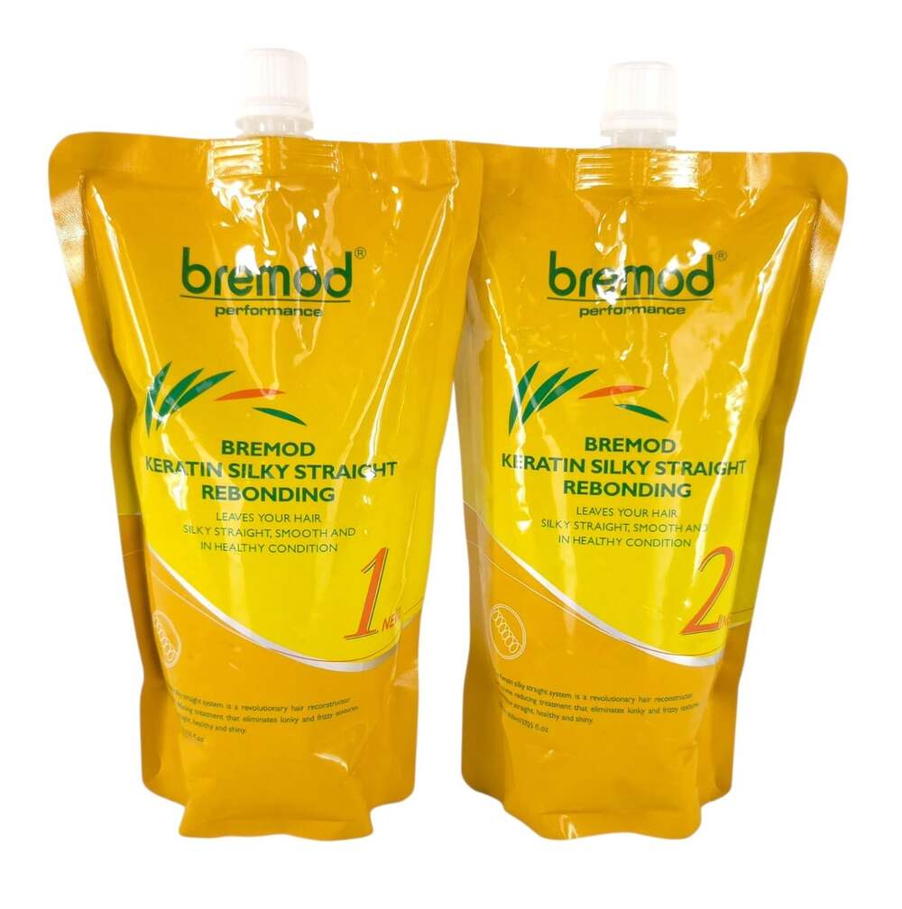 Bremod Performance Keratin Treatment Silky Straight Hair PROFESSIONAL USE New